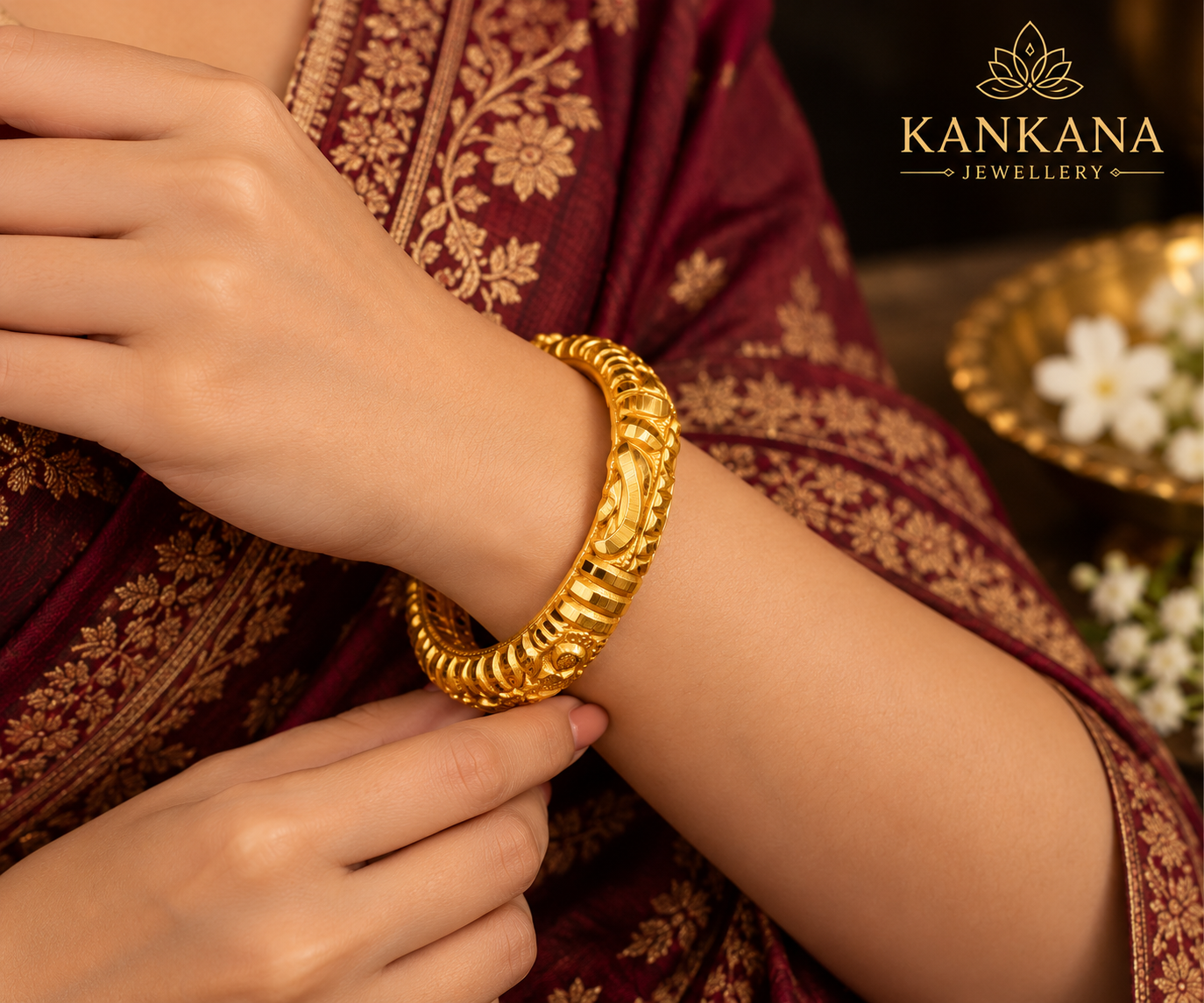 kankana gold bangle elegance